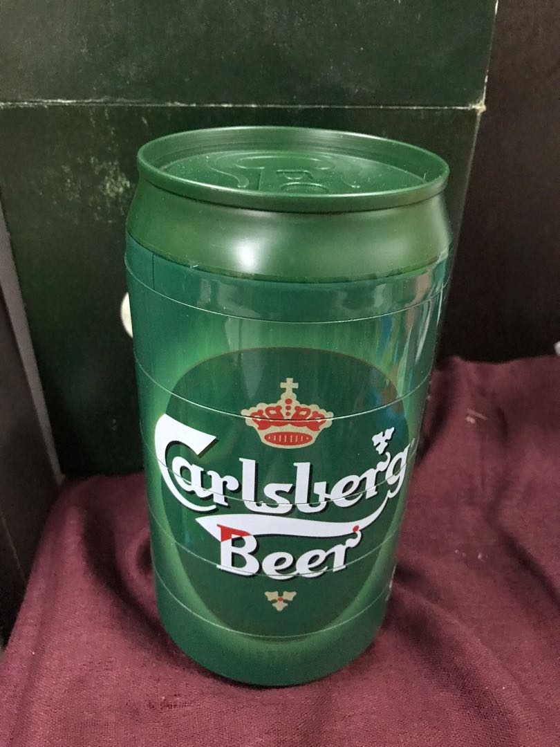 Carlsberg beer smoking cup/dustbin, Antiques, Vintage Collectibles 