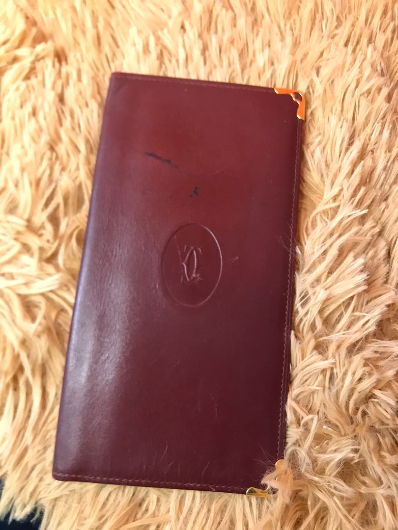 Cartier long wallet on sale