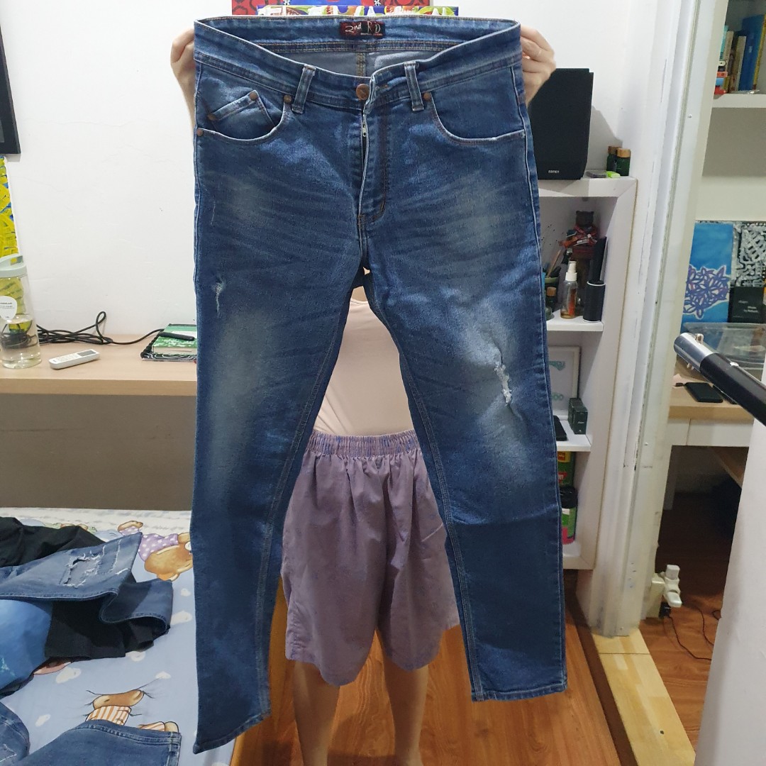 2nd store red jeans
