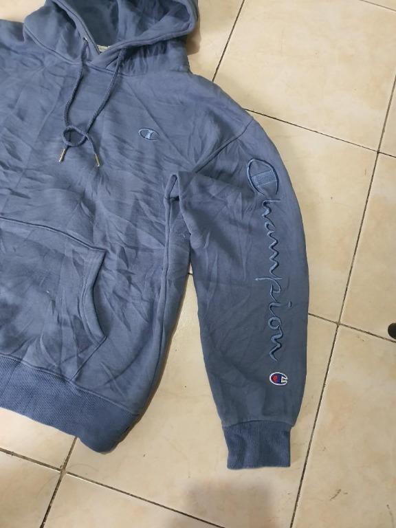 Champion hoodie side script cheap