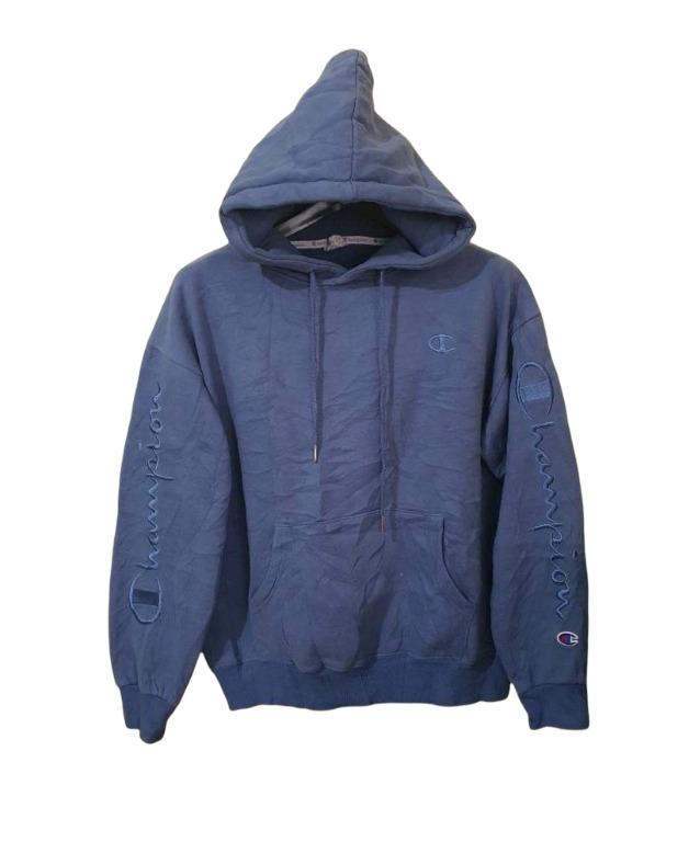 Champion side script hoodie shop