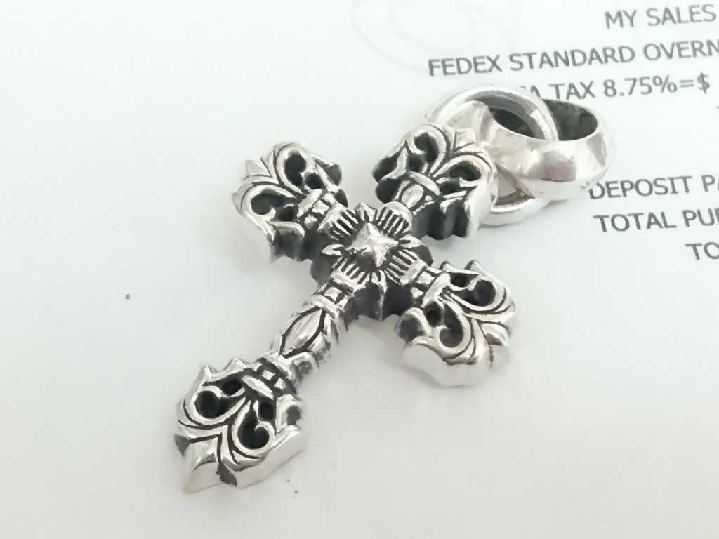 Chrome hearts cheap filigree cross