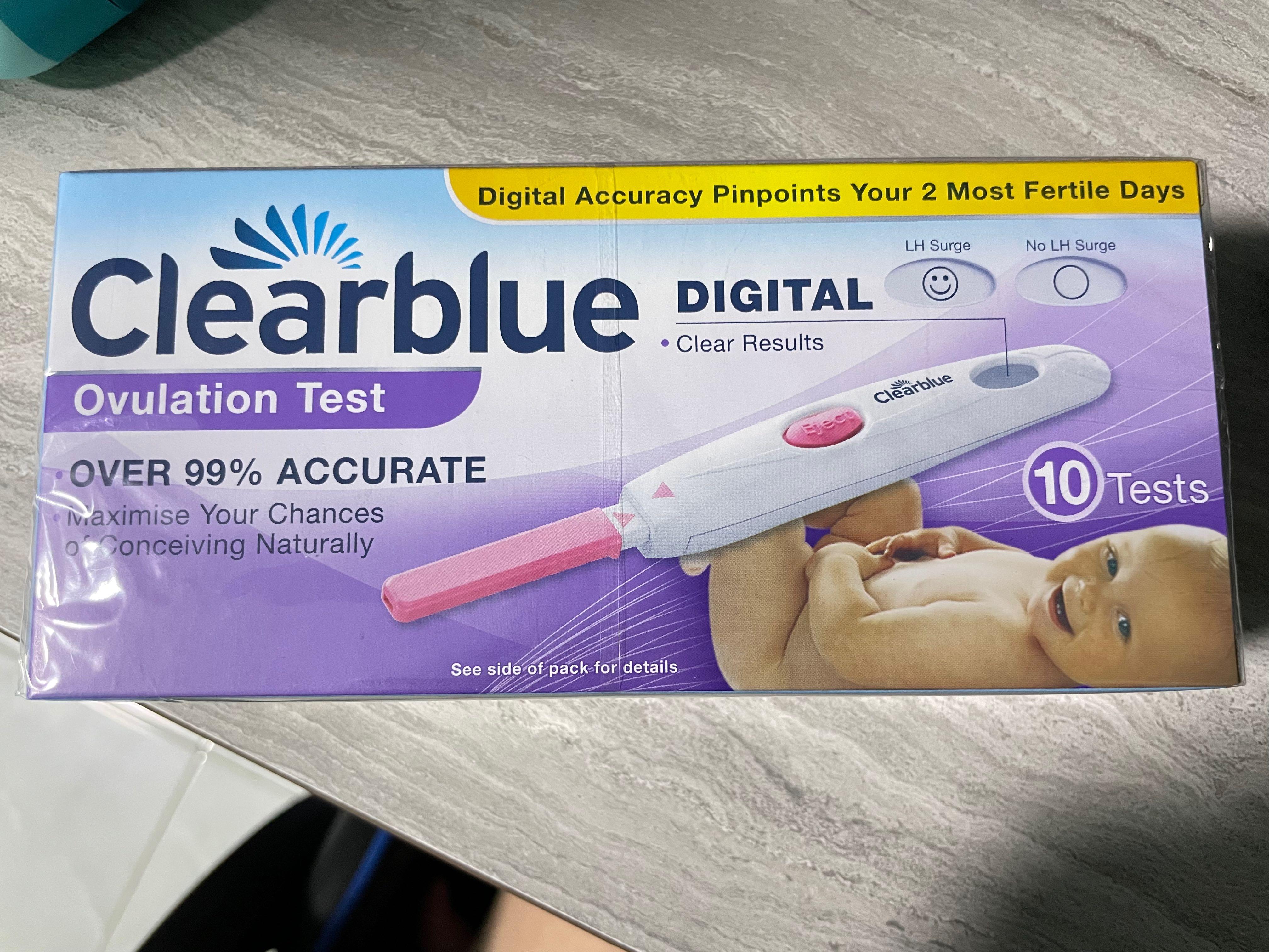 Clearblue Ovulation Kit Health And Nutrition Medical Supplies And Tools On Carousell 9487