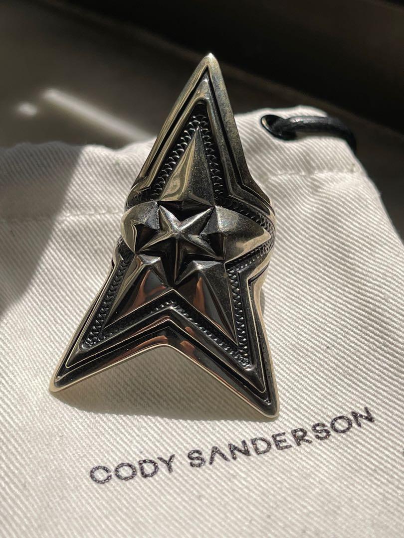 Cody Sanderson Extra Large Star in Star Ring, 男裝, 手錶及配件