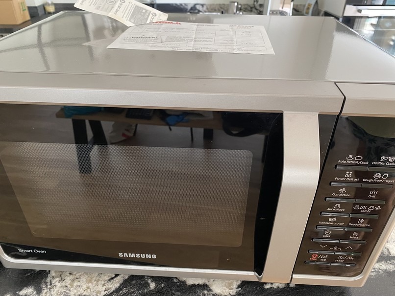 Convection Microwave Oven with Grill (Samsung MC28H5015AS), Furniture & Home Living, Kitchenware