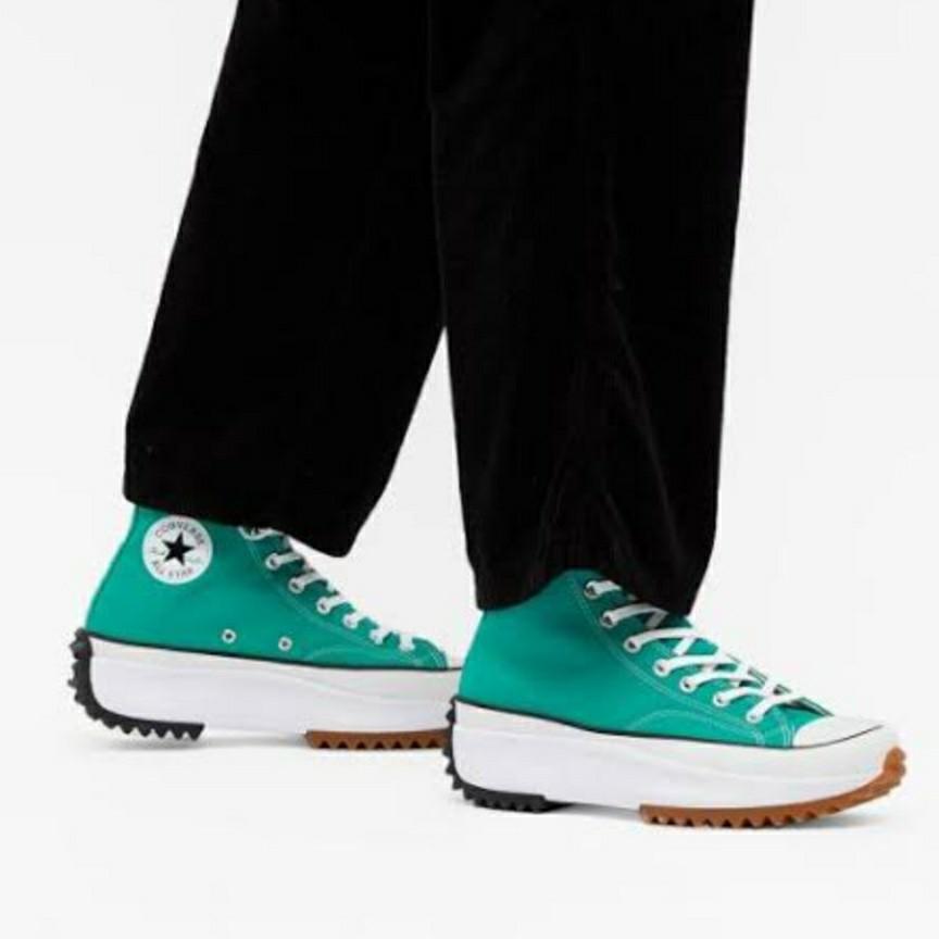 leather run star hike converse