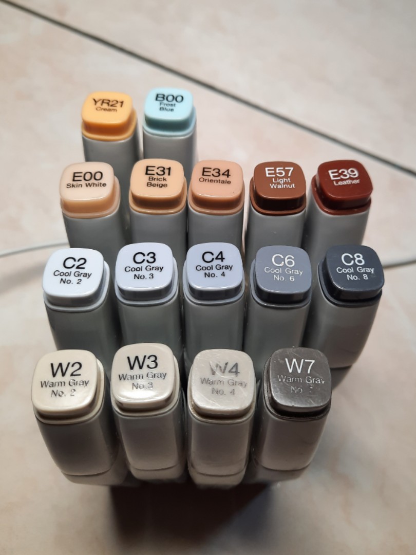 Copic Markers + Refills, Hobbies & Toys, Stationery & Craft, Craft Supplies & Tools on Carousell