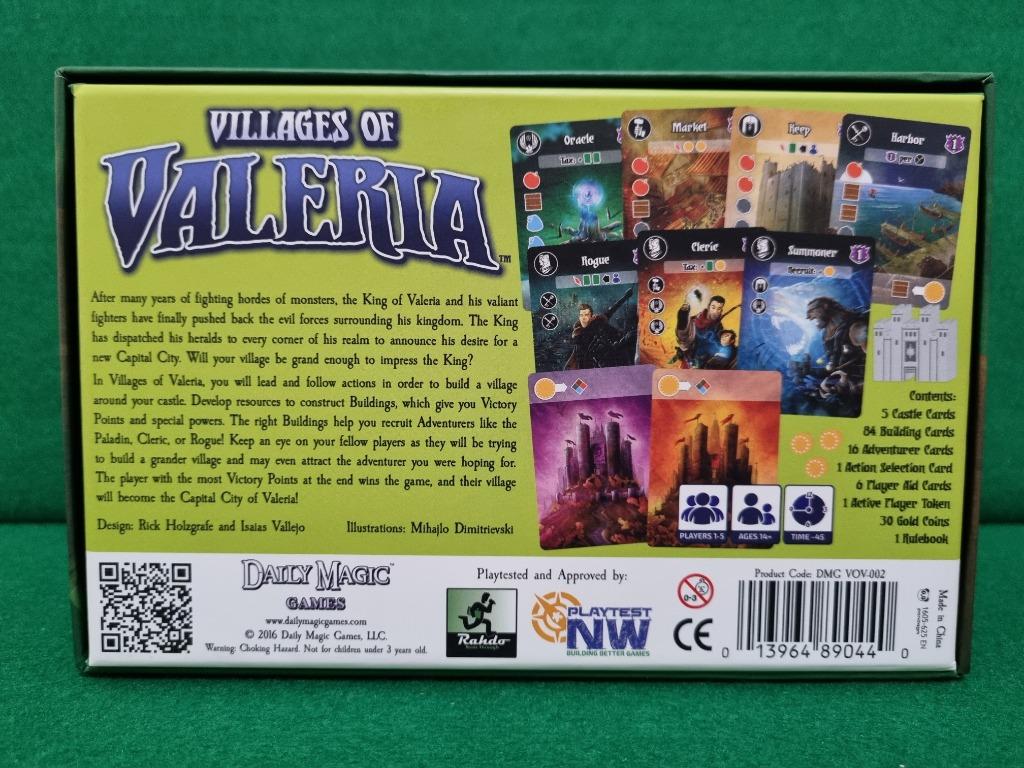 Deluxe Villages of Valeria Kickstarter Edition, Hobbies & Toys, Toys