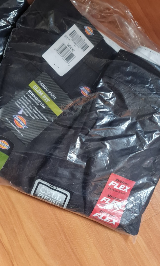 Dickies cargo pants slim fit straight leg 36X32, Men's Fashion, Bottoms