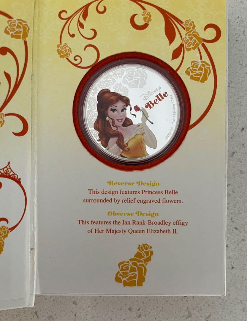 Disney Princesses Silver Proof Coins, Hobbies & Toys, Memorabilia ...