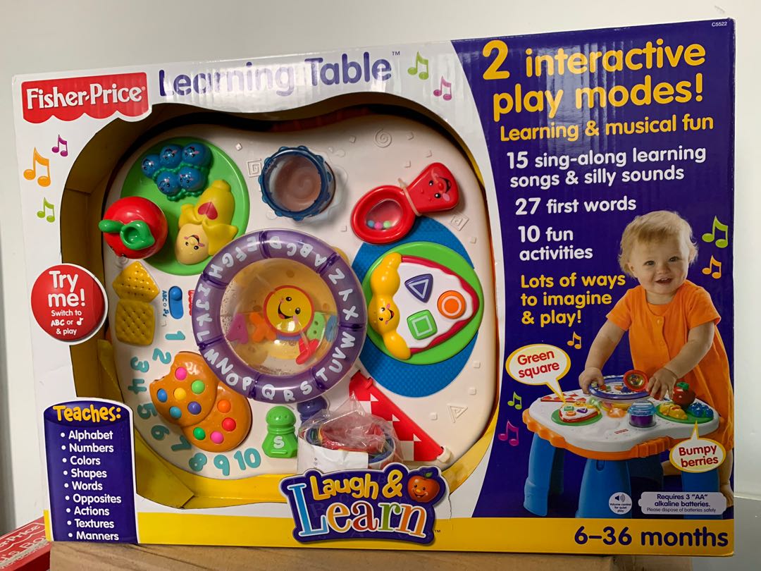 Fisher Price Learning Table Babies Kids Infant Playtime On Carousell Fisher price learning table babies kids infant playtime on carousell