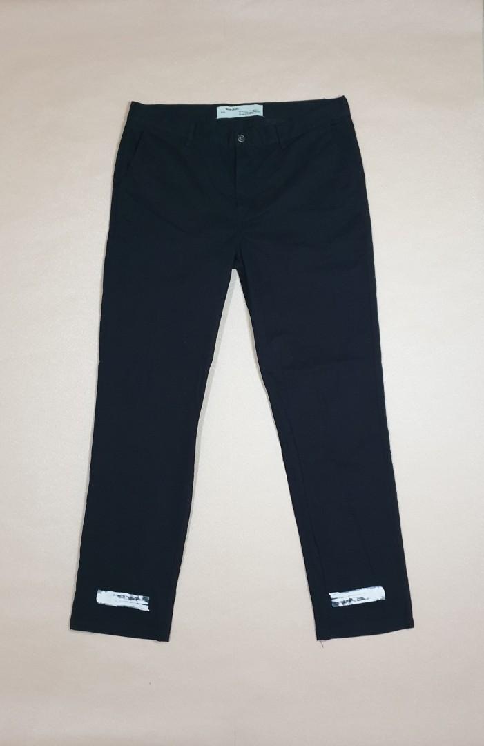 Off-White Virgil Abloh worn painted carpenter pants, Men's Fashion,  Bottoms, Chinos on Carousell