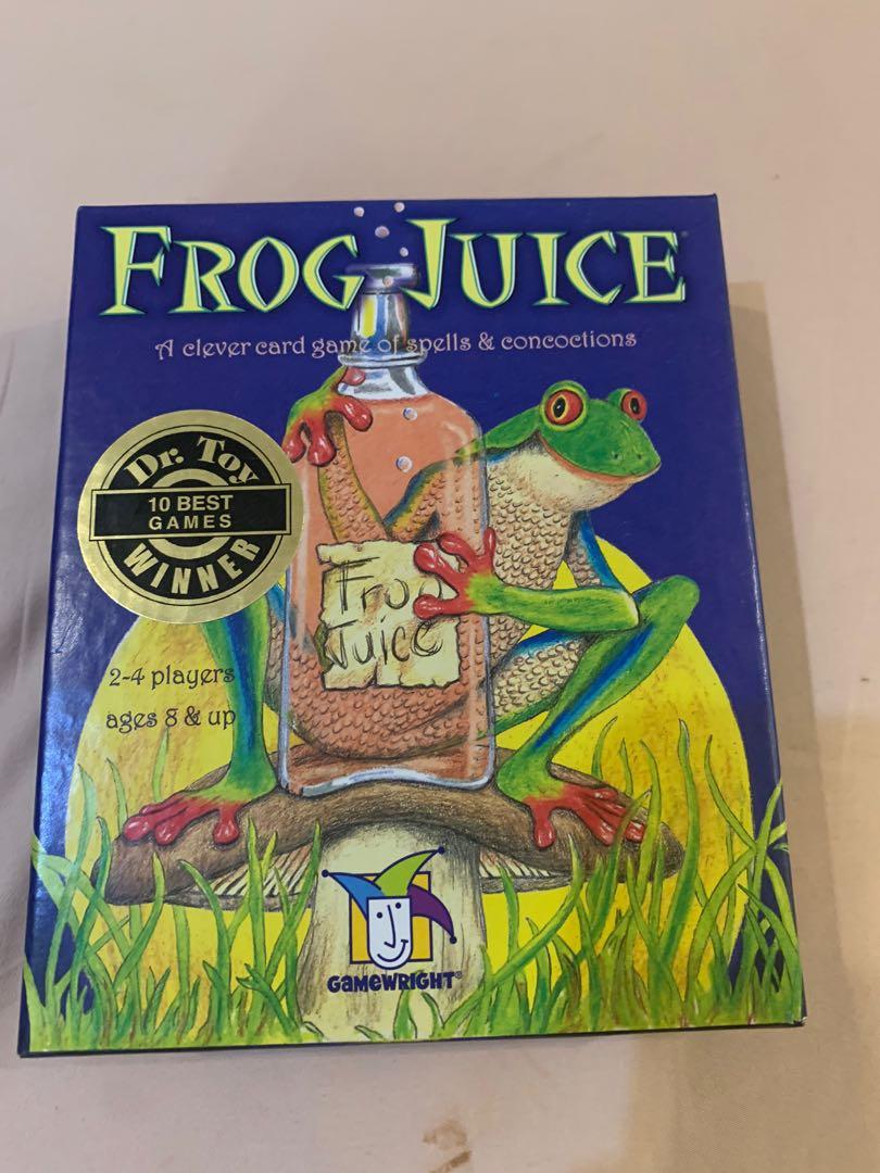 Frog Juice game by Game Wright (educational card math calculation