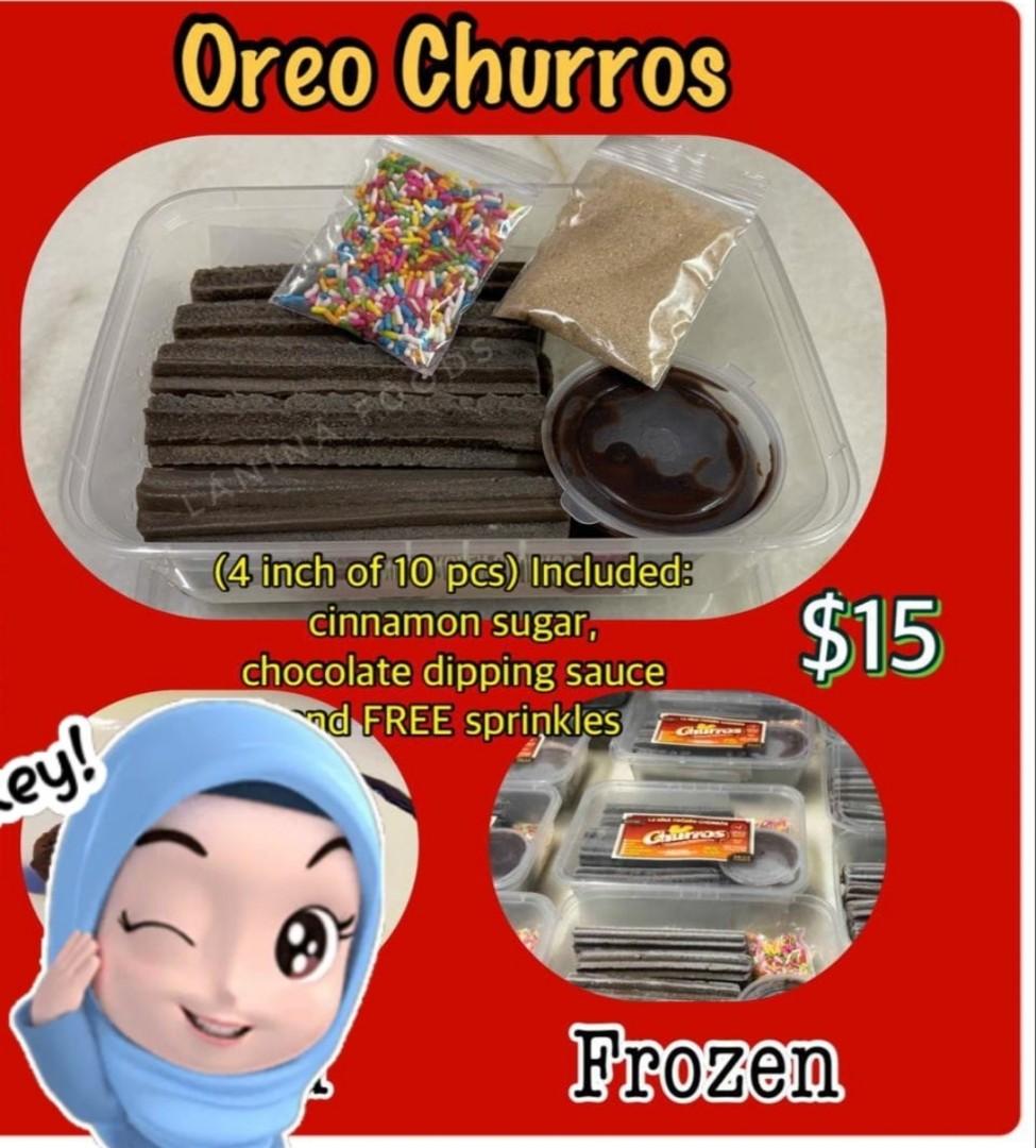 Frozen Churros, Food & Drinks, Chilled & Frozen Food on Carousell