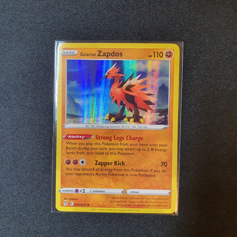 Pokemon 151 Zapdos SAR, Hobbies & Toys, Toys & Games on Carousell