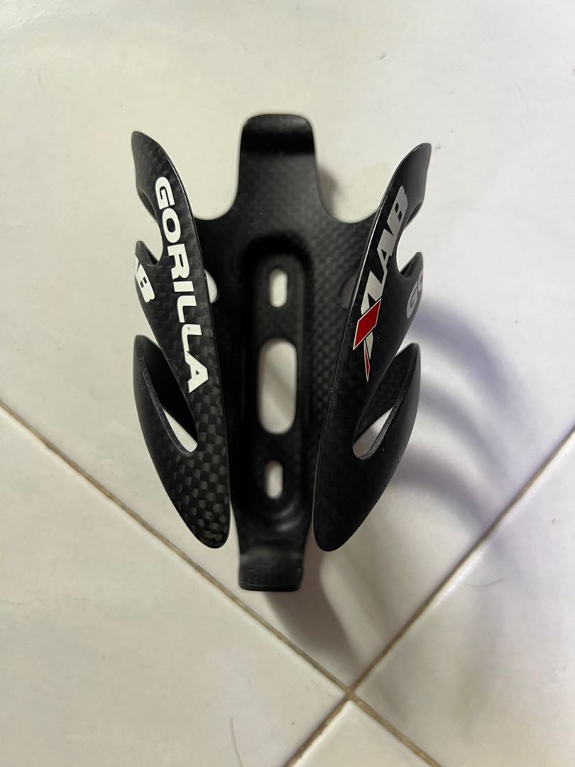 Gorilla XLab Bottle Cage Full matte Carbon Fibre, Sports Equipment, Bicycles & Parts, Parts