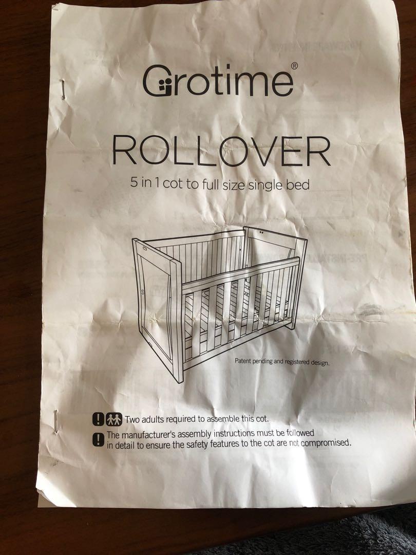 Grotime 5 cheap in 1 cot