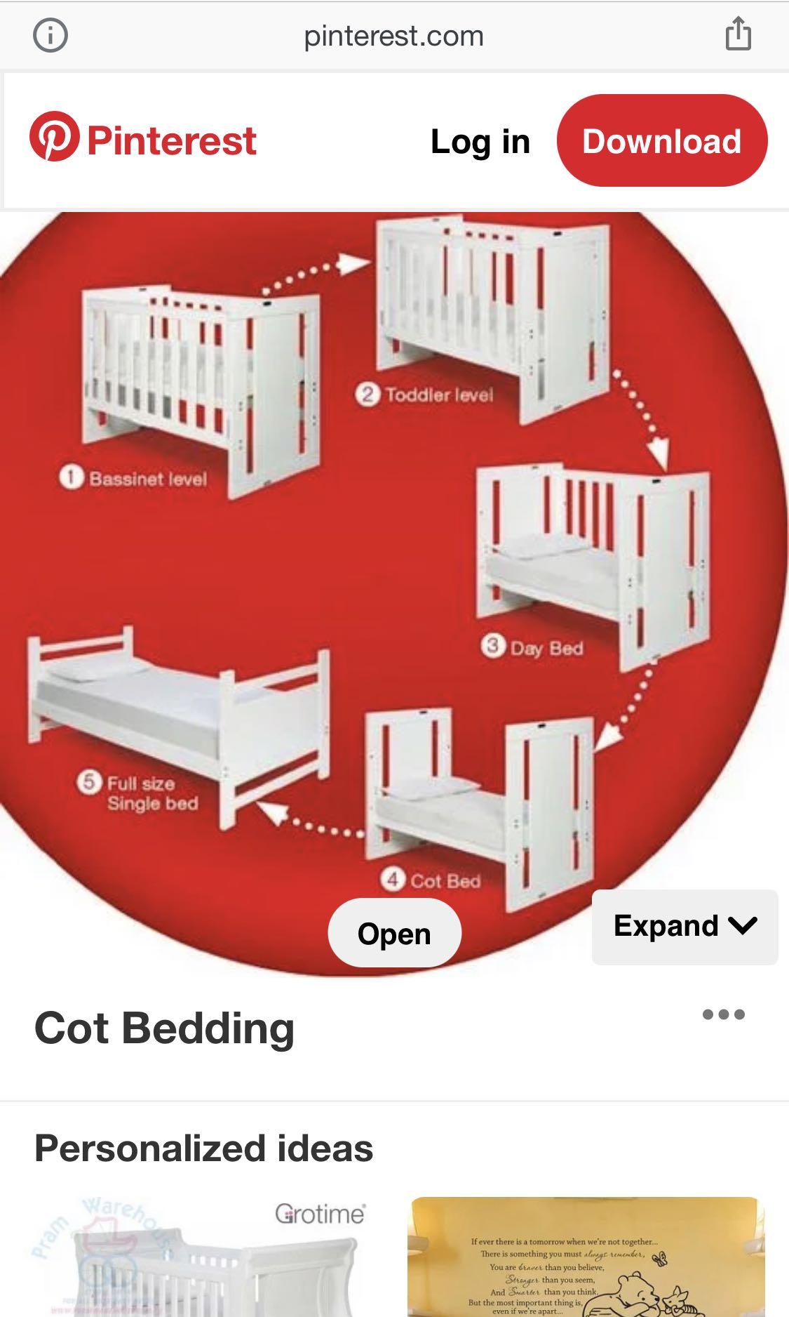 Grotime 5 in 1 cot discount