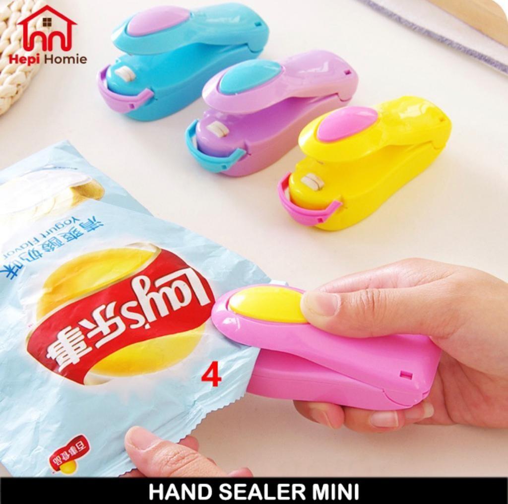 Hand Sealer Mini Perekat Plastik Elektrik Alat Penyegel Press Portable Snack Makanan 7945