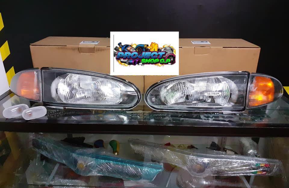 HEADLAMP HEADLIGHT LAMPU DEPAN AL ORIGINAL SMOKE PROTON WIRA SE SPECIAL