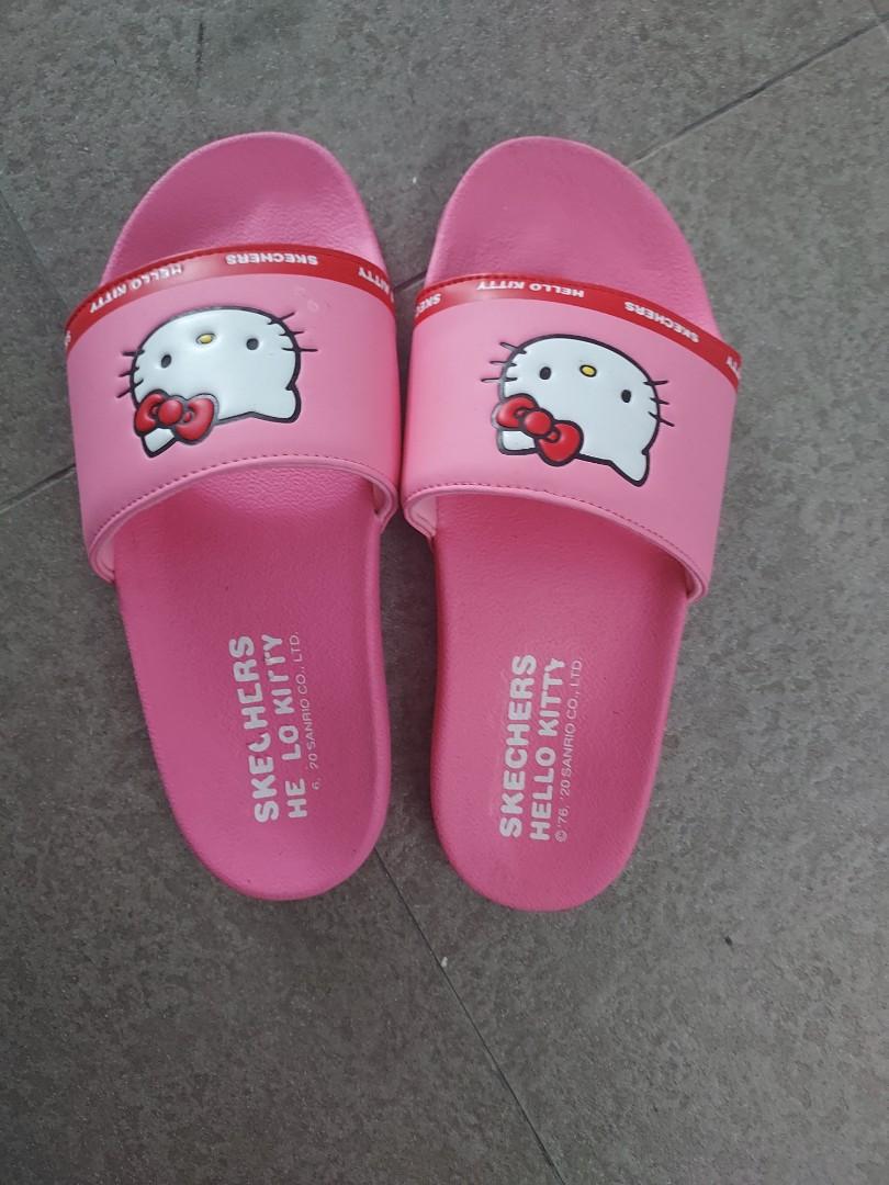 Hello Kitty Sketchers slides SIZE 4 37 Women s Fashion Footwear