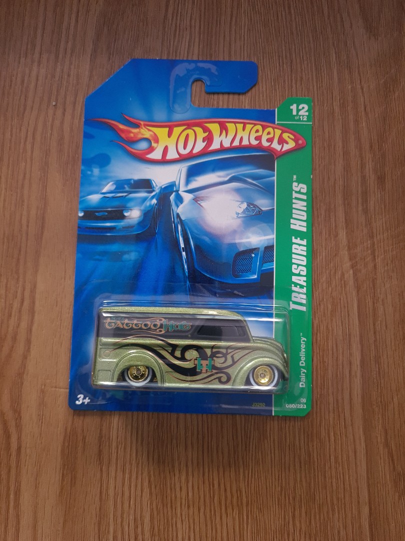 Hot wheels dairy delivery treasure hunt top