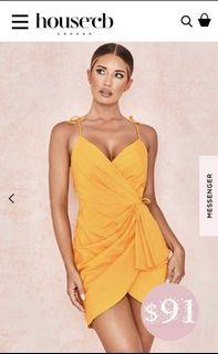 House of CB yellow dress