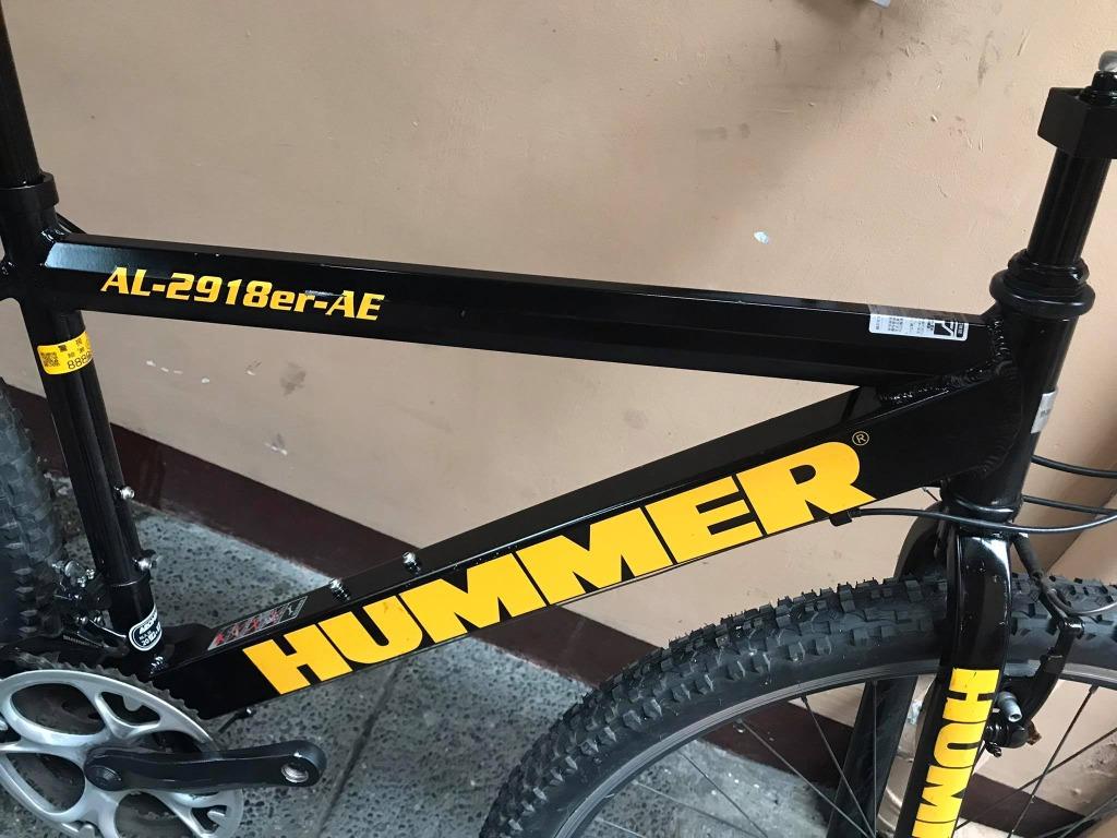 【HUMMER AL-2918er-AE】18段変速　29インチマウンテンバイク　ブラック HUMMER AL-2918er-AE】18段変速 29インチマウンテンバイク ブラック