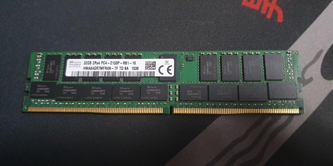 FC 24 PC Modulo RAM HYNIX 32 GB DDR4-2133 LRDIMM ECC Per Server Cisco UCS (Usato, Funzionante) - HMA84GL7MMR4N-TF Mhc Sony - Foto 7