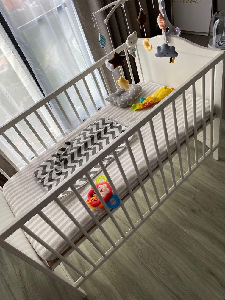 IKEA baby cot Smagora , Babies & Kids, Baby Nursery & Kids Furniture