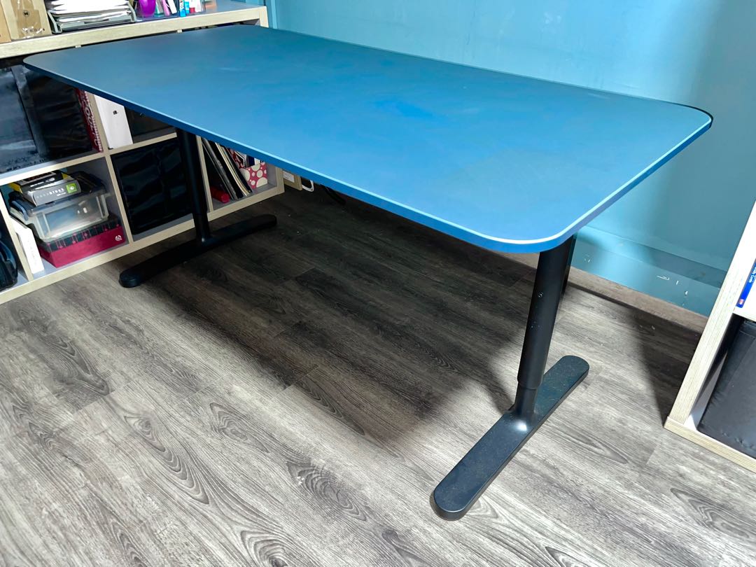 Ikea top bekant blue