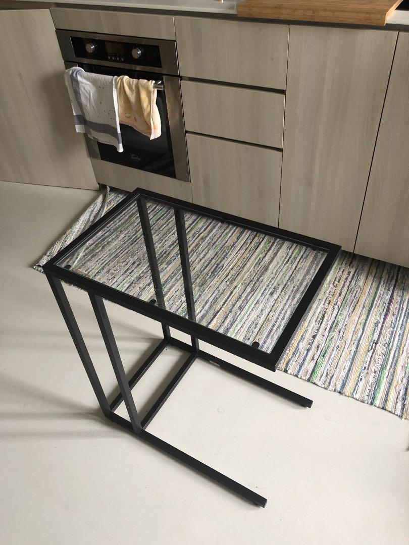 IKEA Vittsjo Laptop Stand Side Table, Furniture & Home Living