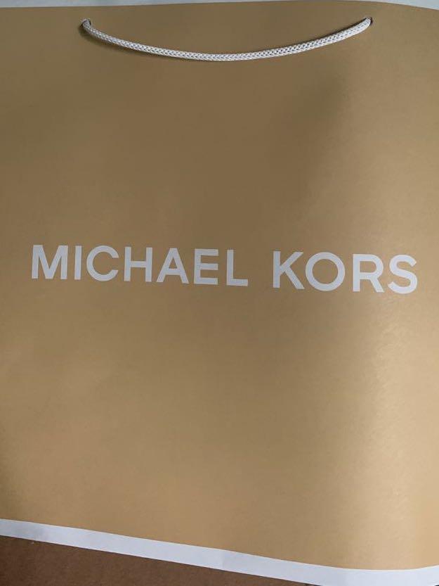 Michael Kors Suri Large Bucket Bag Drawstring Brown Graphic Logo MK White  Multi - ShopperBoard
