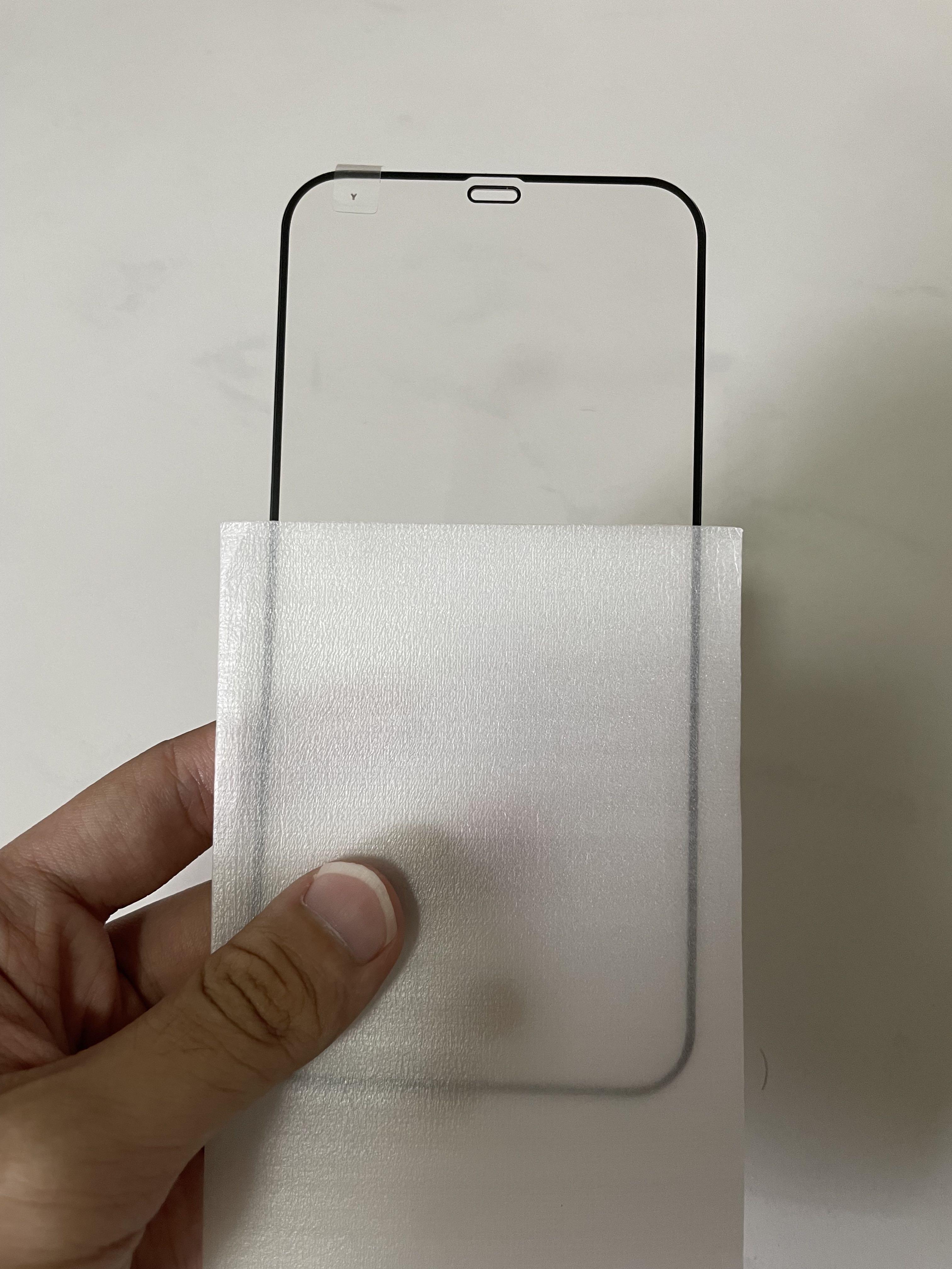 iPhone 12 Pro Max Full Screen Protector Mobile Phones Gadgets Mobile Gadget Accessories Cases Sleeves on Carousell