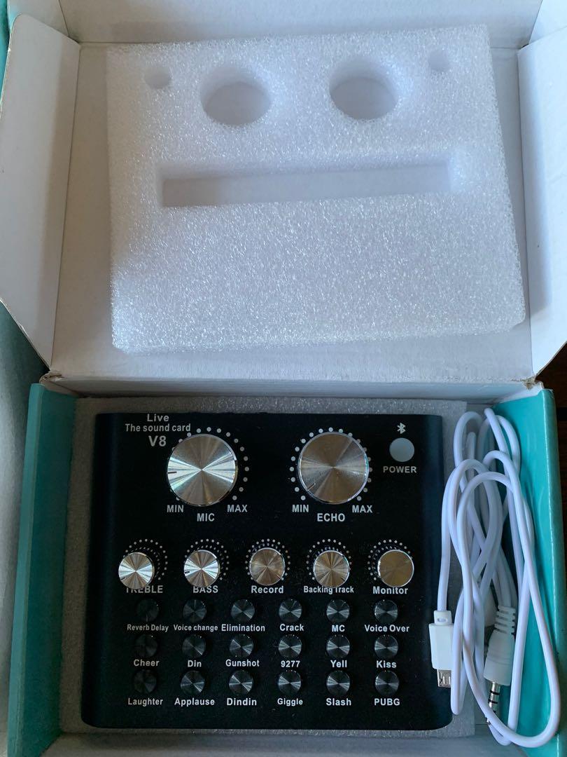 isk at100 condenser microphone & soundcard v8 pro (Category: Microphones) located in Tabaco. Submitted by yvi805 (Listing ID 1120096264, Image 3). Description: ISK AT100 Microphone Condenser Microphone for computer recording studio performance -bought for 2400 pesos V8 sound card pro bought for 540 pesos Used only few times. no issues. all in very good condition. reason for selling di ko nagagamit kasi naging busy ako these days. selling for 2000