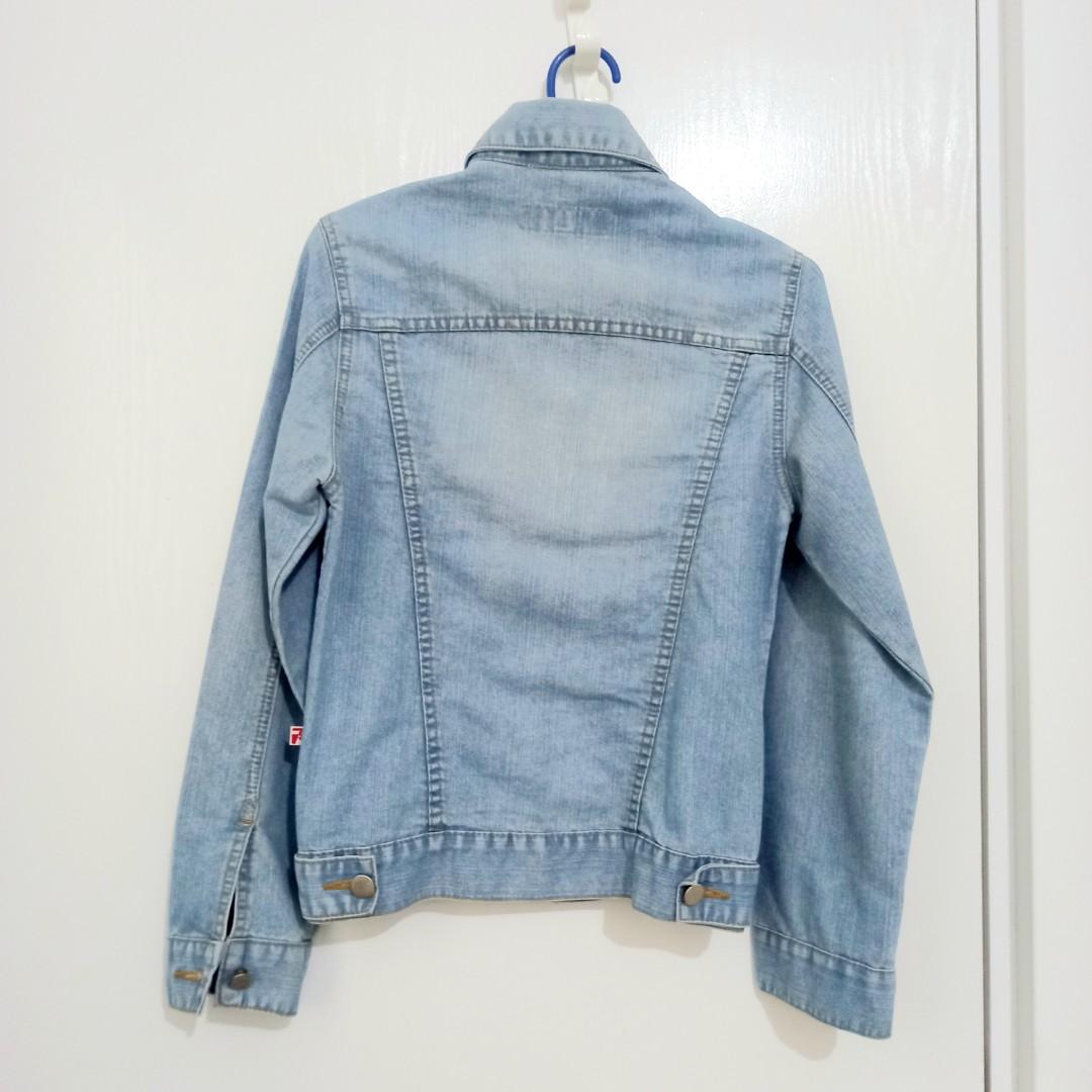 denim soft jacket
