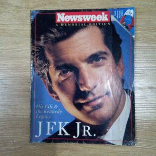 John F Kennedy JFK Jr. - Newsweek Magazine Memorial Edition