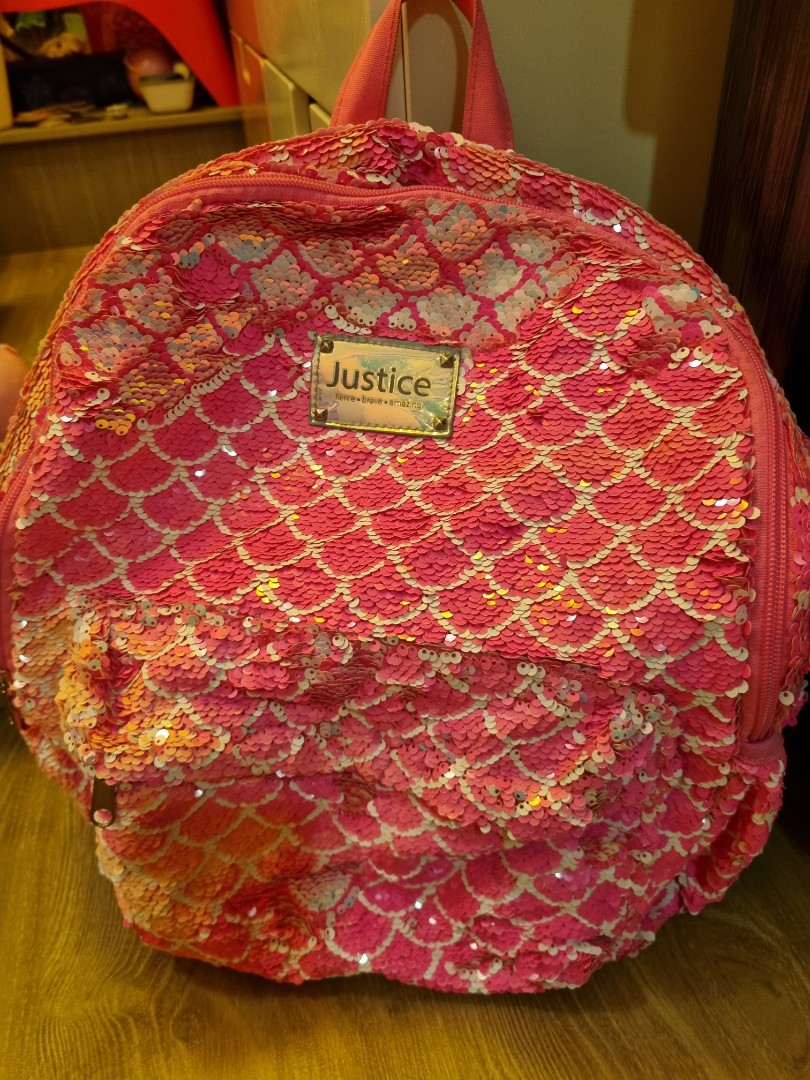 justice mermaid backpack