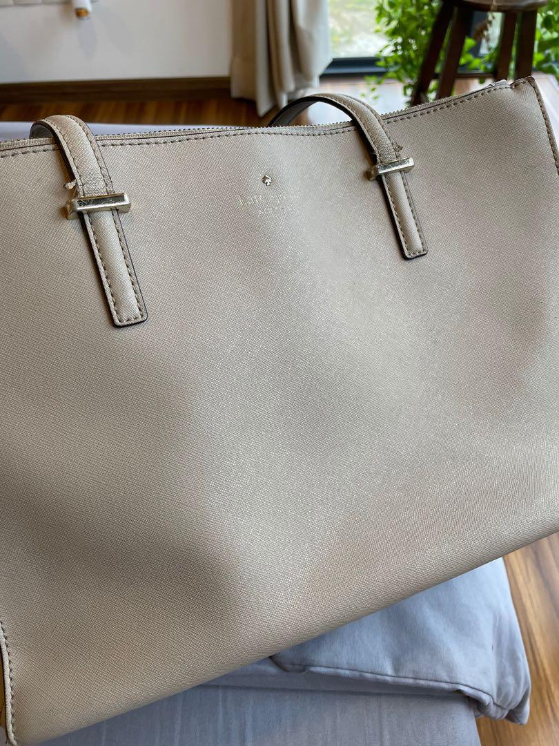 Kate spade cheap beige tote