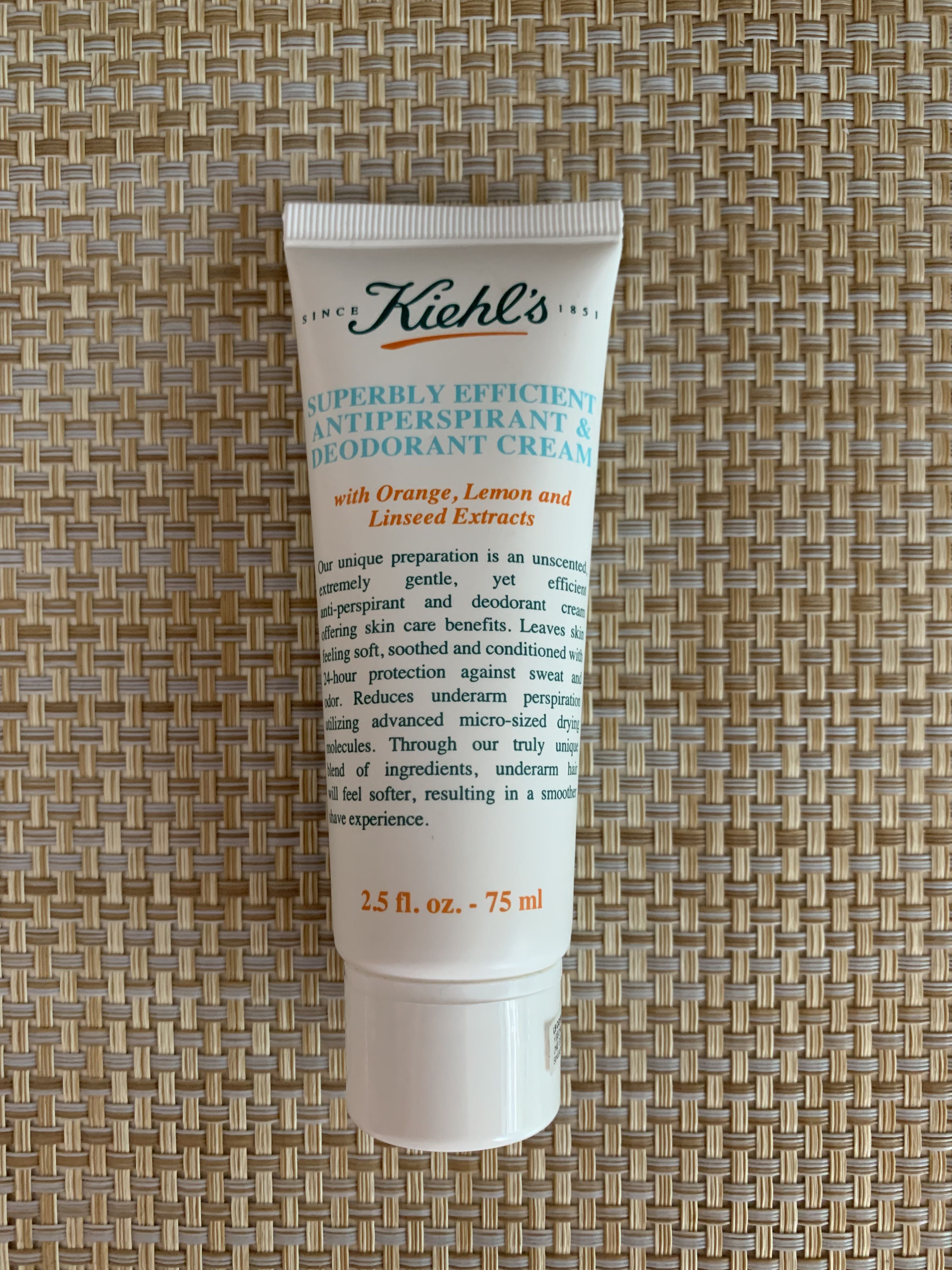 Kiehl S Antiperspirant Deodorant Cream Beauty Personal Care Fragrance Deodorants On Carousell