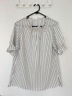 Korean designer T short blouse free size