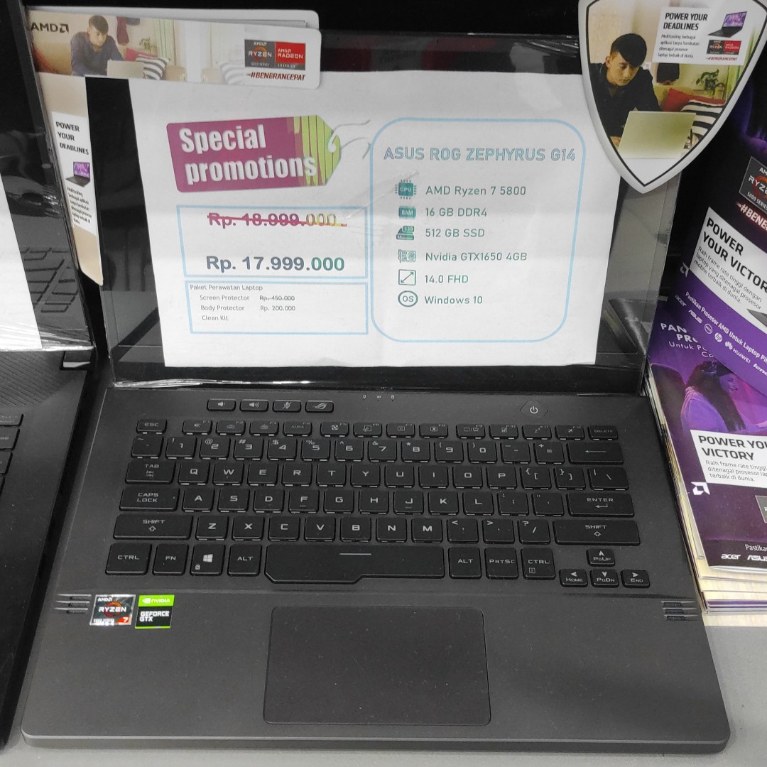 Kredit Laptop Asus ROG Zephyrus G14, Elektronik, Komputer ...