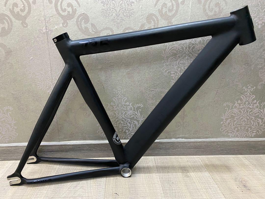 LEADER 735TR 53cm 6061 Fixed Gear Frame Set Sports Equipment Bicycles Parts Bicycles on Carousell