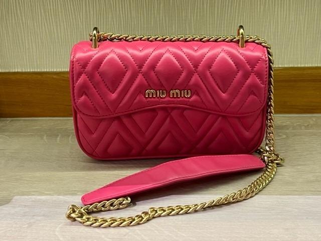 Like New Magenta Pink Miu Miu Crossbody Bag