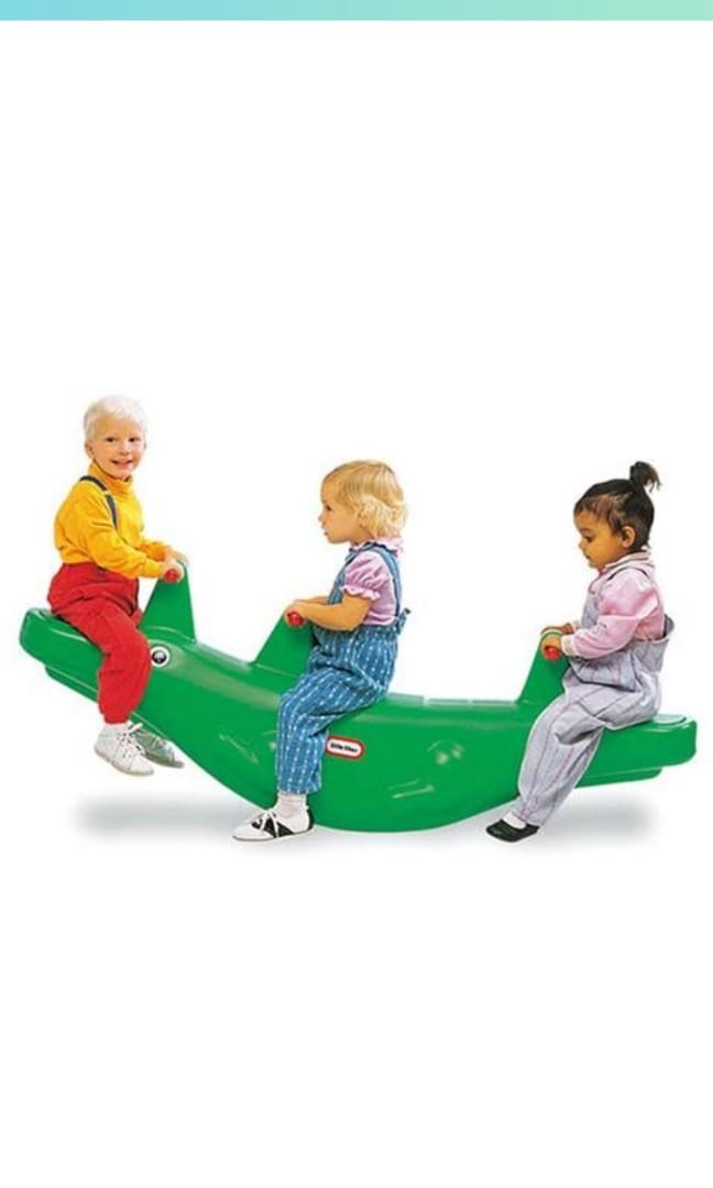 Little Tikes Classic Alligator Teeter Totter, Babies & Kids, Infant Playtime on Carousell