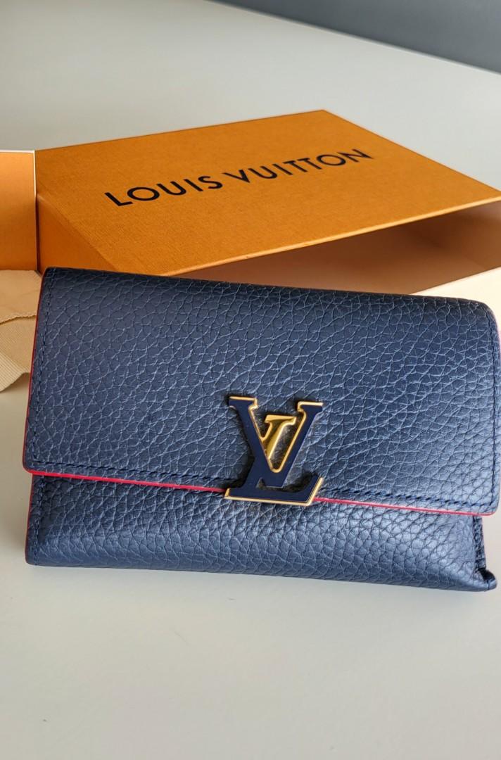 Authenticated Used Louis Vuitton M61250 Portefeuille Capucines
