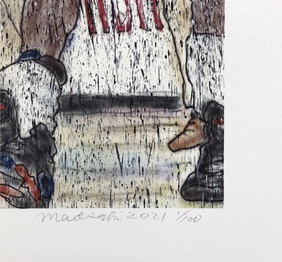 madsaki 版画 it's miller time 村上隆（Madsaki x Takashi