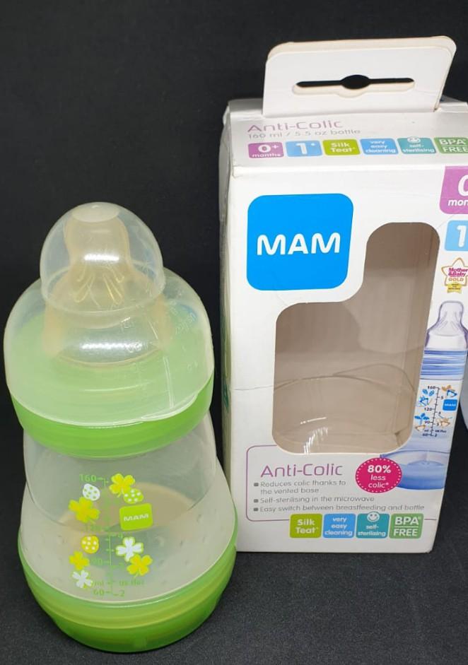 Susu Bayi Mam Green Bottles MAM Easy Start Anti-Colic 260 Ml Ivory
