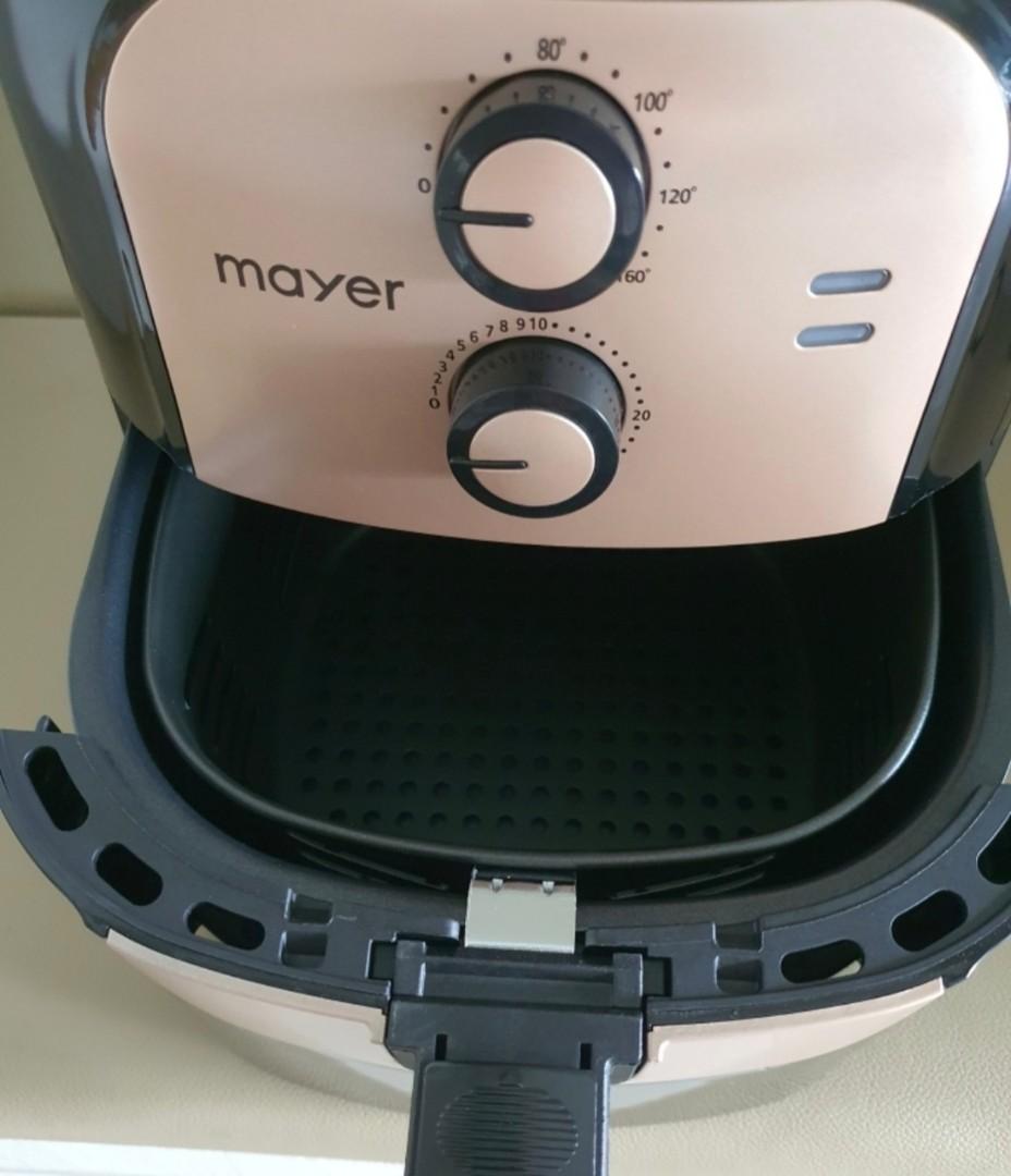 Mayer 5.5L Air Fryer (MMAF505) Free MultiPurpose Silicon Sponge, TV