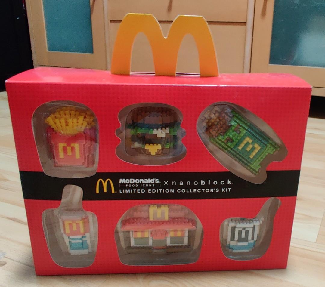 McDonalds FOOD ICON LIMITED NANO BLOCK EXCLUSIVE LEGO TOYS assembled Figure 